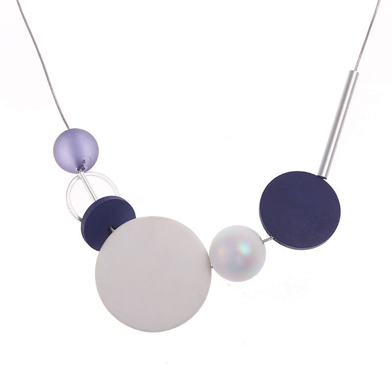 Fashion Necklace Irregular Geometry Necklace Accessories Ladies Daily Accessories Sweater Chain